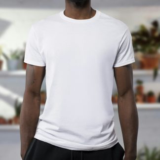 G8Gs09 Men's Classic Crew Neck T-Shirt — Soft Cotton Everyday Tee